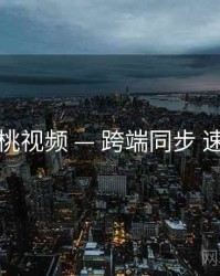 蜜桃视频 — 跨端同步 速览