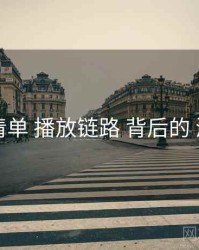 实操清单 播放链路 背后的 海角网