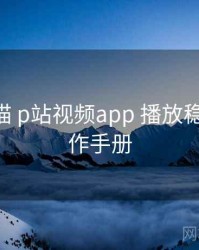 全景扫描 p站视频app 播放稳定性 操作手册