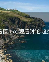 一文看懂 17c 观后讨论 趋势观察